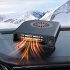 Car Electric Heater 360 Rotatable Winter Windshield Defroster Fast Heating Defrost Defogger Demister 24V