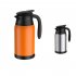 Car Electric Kettle Insulation Cup Temperature Digital Display Cup Cover Large Handle Hot Water Kettle 12V 24V Universal 12V steel color