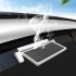 Car Exhaust Fan Solar Car Powered Interior Radiator Fan Air Circulation Car Cooler Black