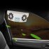 Car Exhaust Fan Solar Car Powered Interior Radiator Fan Air Circulation Car Cooler Black