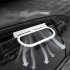 Car Exhaust Fan Solar Power Window Ventilator 3 Fans Front Rear Window Radiator Promoting Air Circulation USB Charging Vehicle Radiator Vent Device black