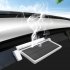 Car Exhaust Fan Solar Powered Car Radiator Air Circulation Cooling Exhaust Fan Black