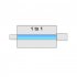 Car Exhaust Muffler  Stainless Steel Exhaust Tip  Flat Drum Single Pipe Inlet Outlet Exhaust Muffler Pipes  Straight Through Performance Muffler  Auto Parts XH 