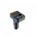 Car Fm Transmitter Cigarette Lighter Type Mp3 Player Bluetooth Hands free Car Kit Black