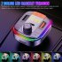 Car Fm  Transmitter Receiver Mp3 Player Colorful Led Lights M3 Wireless Bluetooth compatible Pd qc3 0 Fast Charging Usb Charger black
