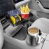 Car Food Holder Tray 360   Rotation Drink Holder Bracket Swivel Organizer For Car Travel Accessories Gadgets black