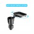 Car Food Holder Tray 360   Rotation Drink Holder Bracket Swivel Organizer For Car Travel Accessories Gadgets black