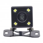 Car Frontview Rearview Camera Night Vision Diving Reverse Parking Wide Angle <span style='color:#F7840C'>Cam</span> Recorder black
