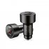 Car GPS Tracker Locator Real Time Tracking Device Dual USB Car Charger Voltmeter Gold