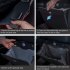 Car Garbage Can Multipurpose Hanging Car Trash Bags Waterproof Trash Can For Car Back Seat Black without light