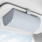 Car  Glasses  Case Hanging Sun Visor Sunglasses Holder Bill Card Storage Automotive Interior Accessories