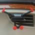 Car  Gravity  Mobile  Phone  Holder Car Air Outlet Interior Support Frame Navigation Fixed Support Black red