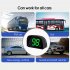 Car HUD Head Up Display Speedometer GPS And BeiDou Dual Chips Large Screen With Sunshade  Overspeed Reminder Function  Vehicles Speed Display Device Black white