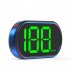 Car HUD Head Up Display GPS Digital Speed Meter Speedometer LED Screen USB Cable Plug   Play Universal For Cars  Trucks  Buses  Electric Scooters green KM H