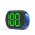 Car HUD Head Up Display GPS Digital Speed Meter Speedometer LED Screen USB Cable Plug   Play Universal For Cars  Trucks  Buses  Electric Scooters green KM H
