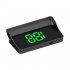 Car HUD Head Up Display GPS Digital Windshield Projector Speed Meter Speedometer With 4 inch LED Backlight Screen Universal For Cars  Trucks  Buses green KM H
