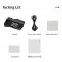 Car HUD Head Up Display GPS Digital Windshield Projector Speed Meter Speedometer With 4 inch LED Backlight Screen Universal For Cars  Trucks  Buses White KM H