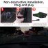 Car HUD Head Up Display GPS HUD Digital Windshield Projector Speed Meter Speedometer Over Speed Fatigued Diving Alarm Universal For Cars  Trucks  Buses as pictu