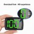 Car HUD Head Up Display Y03 GPS And BeiDou Dual Chips Head Up Display Speedometer 2 8 Inches LED Screen With Sunshade Vehicles Speed Display Device Y03 KM H