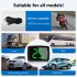 Car HUD Head Up Display Y03 GPS And BeiDou Dual Chips Head Up Display Speedometer 2 8 Inches LED Screen With Sunshade Vehicles Speed Display Device Y03 KM H