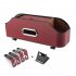 Car Headrest Backseat Organizer Partition Design Multi functional Storage Box With Cup Holder Tissue Box Headrest Hook black