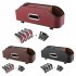 Car Headrest Backseat Organizer Partition Design Multi functional Storage Box With Cup Holder Tissue Box Headrest Hook black