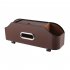 Car Headrest Backseat Organizer Partition Design Multi functional Storage Box With Cup Holder Tissue Box Headrest Hook black