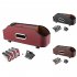 Car Headrest Backseat Organizer Partition Design Multi functional Storage Box With Cup Holder Tissue Box Headrest Hook brown
