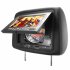 Car Headrest Entertainment System with DVD player  CD Player  MP3 and MP4 player  video games  and picture viewer