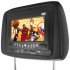 Car Headrest Entertainment System with DVD player  CD Player  MP3 and MP4 player  video games  and picture viewer