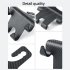 Car Headrest Hook Phone Holder Inner Rear Mount Seat Back Hanger Multi functional Clips Bracket For Bags Hats black