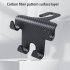 Car Headrest Hook Phone Holder Inner Rear Mount Seat Back Hanger Multi functional Clips Bracket For Bags Hats black
