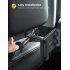 Car Headrest Mount Tablet Headrest Holder Stand Cradle 360 degree Rotation Seat Back Pillow Bracket Black