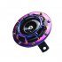 Car Horn 12V Super Loud Universal Grille Horn New Cool Color Scheme Car Motorcycle Modification Electricity Horn Silver