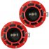 Car Horn 12V Super Loud Universal Grille Horn New Cool Color Scheme Car Motorcycle Modification Electricity Horn red