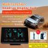 Car Hud Head  Up  Display Speedometer Touch Screen High definition Dual channel Satellite Gps Various Interfaces Digital Display black