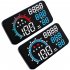 Car Hud Head up Display 5 5 Inch Large Screen Universal USB Gps Speed Instrument with Overspeed Alarm Black