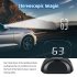 Car Hud Head up Display GPS Obd Dual mode Digital Display Windshield Black