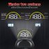 Car Hud Head up Display GPS Obd Dual mode Digital Display Windshield Black