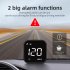 Car Hud Head up Display Gps Speedometer Compass Overspeed Alarm Multi functional Driving Computer Display white light