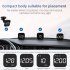 Car Hud Head up Display Gps Speedometer Compass Overspeed Alarm Multi functional Driving Computer Display white light