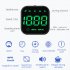 Car Hud Head up Display Gps Speedometer Compass Overspeed Alarm Multi functional Driving Computer Display white light