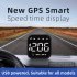 Car Hud Head up Display Gps Speedometer Compass Overspeed Alarm Multi functional Driving Computer Display green light