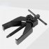 Car Inner Bearing Puller 2 Jaw Gear Extractor  Carbon Steel 2 Jaw Twin Legs Bearing Gear Puller Remover Hand Tool For Slide Gears  Pulley  And Flywheel Cross sp