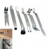 Car Inner Removal Tool 6pcs Kit With Canvas Storage Bag Auto Car Radio Door Clip Panel Trim Dash Audio Removal Installer Durable Lightweight Pry Tool With draws