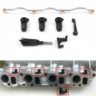 Car Intake Manifold Swirl Flaps Rotor Rotation Rod Kit Engine Modification Parts