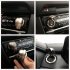 Car Interior Engine Ignition Start Stop Push Button Switch Button  Cover Trim Sticker 3d Car Interior Accessories Black