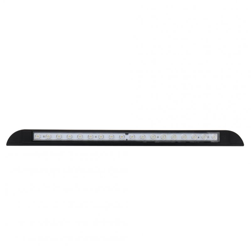 Car Interior Lighting Light  Bar 18 Led Lamp Beads 5000-6000k 1000lumen 9w 50.6cm Waterproof Strip Lights With Touch-control Switch Black case AOD3945-B