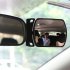 Car Interior Rearview Mirror Auxiliary Mirror Adjustable Wide angle Curved Surface For Rear Baby Observation black