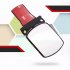 Car Interior Rearview Mirror Auxiliary Mirror Adjustable Wide angle Curved Surface For Rear Baby Observation black